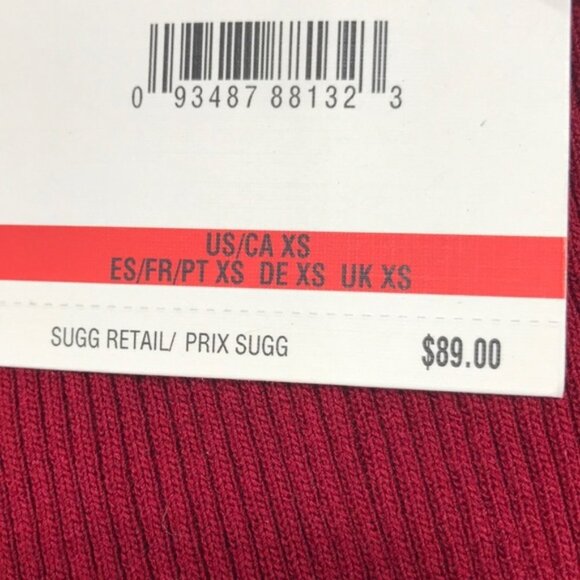 Anne Klein Ribbed Ruffle Detail Sweater - Picture 4 of 7